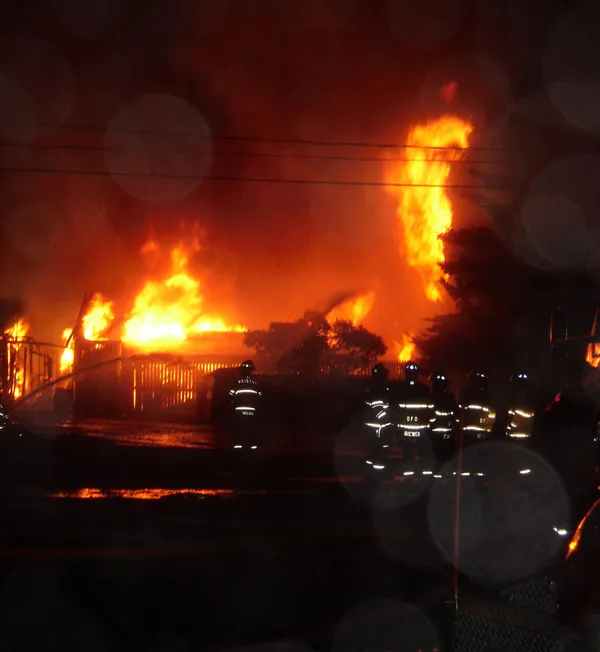 Three-alarm Spring Valley strip mall fire destroys two businesses and damages two others early Monday