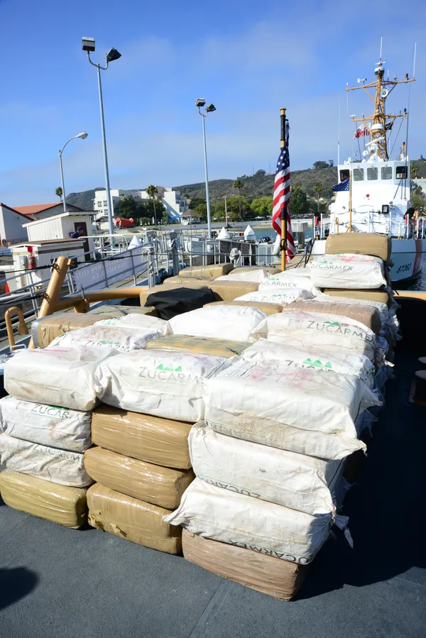 Coast Guard Intercepts Five Suspected Smuggling Boats Near San Clemente Island, Detaining 62 People Offshore